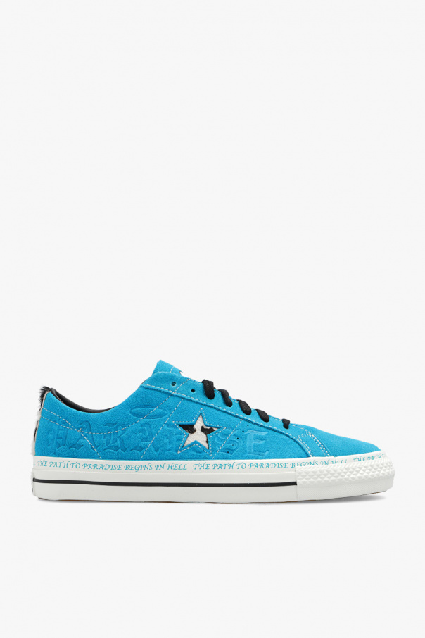 SchaferandweinerShops Japan Blue Converse x Sean Pablo Converse Converse One Star Ox Gold Dart White Black